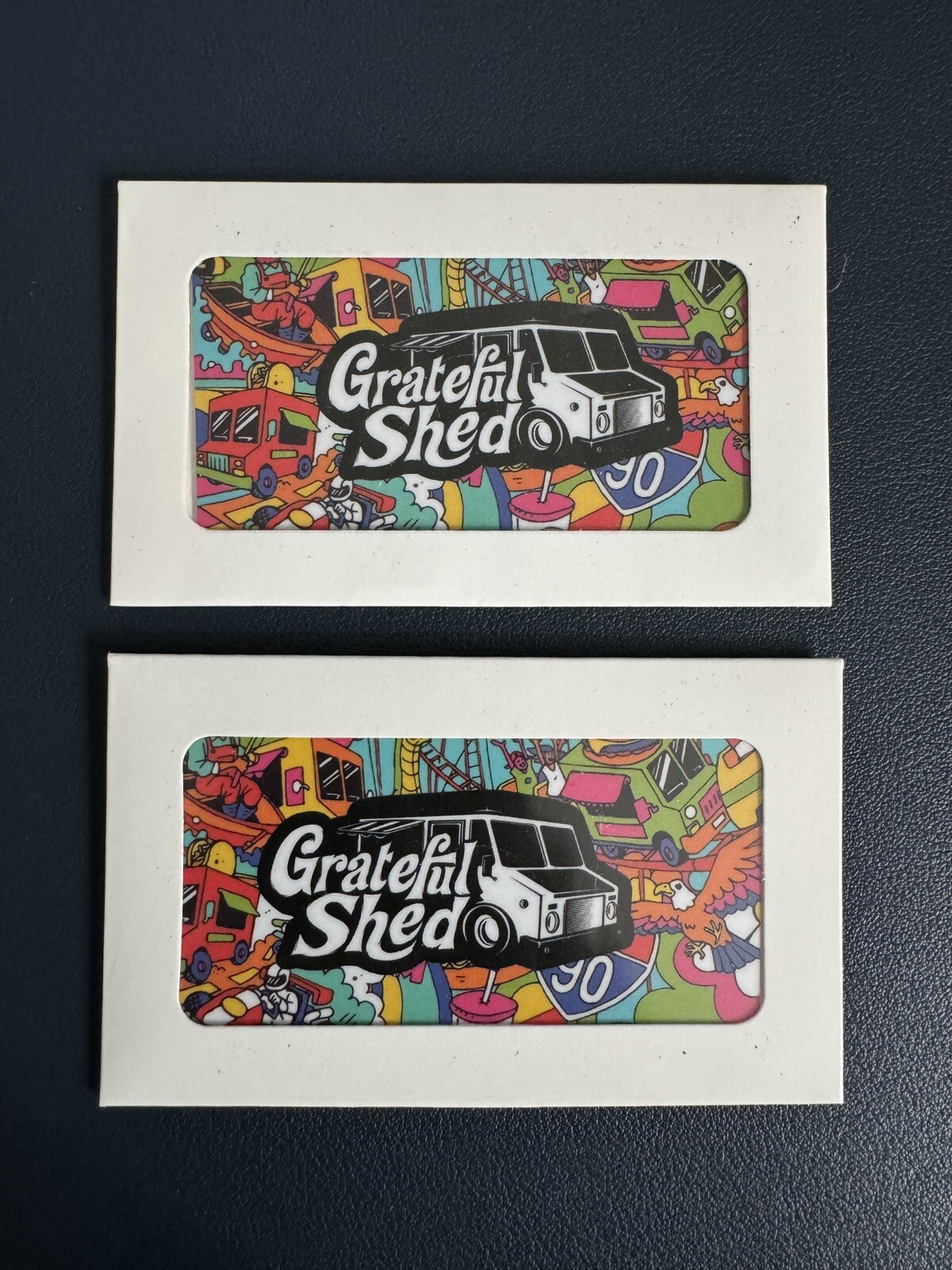 (2) Grateful Shed Restaurant $25 Gift Cards Wisconsin Dells - $50 Total