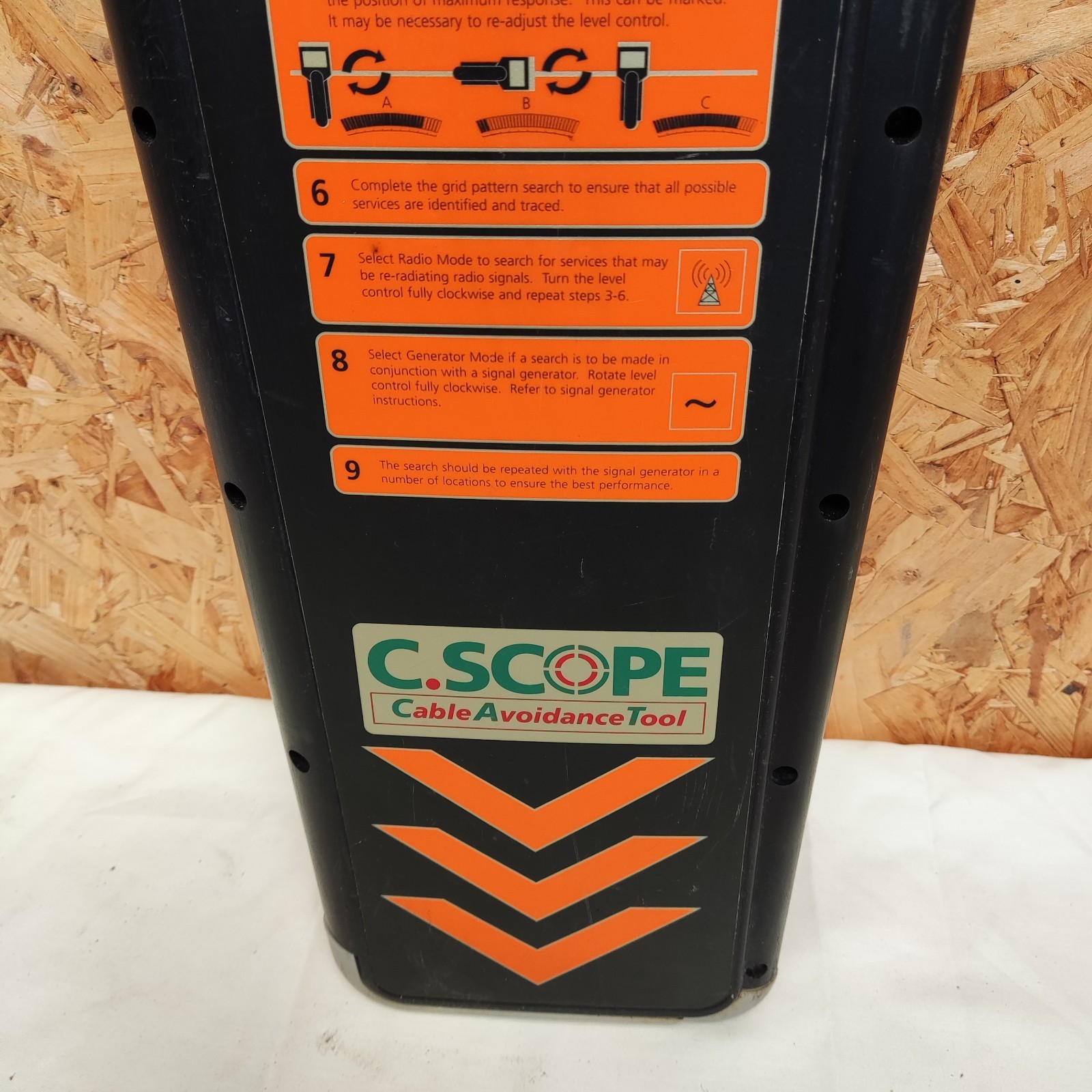 C. SCOPE CABLE LOCATOR DETECTOR CABLE AVOIDANCE TOOL SPARE & REPAIR