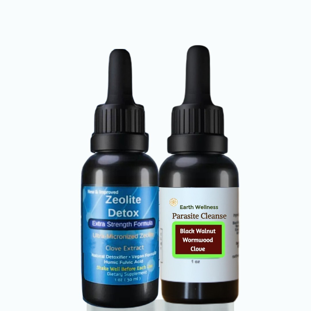 Zeolite Liquid Ultra METAL DETOX + PARASITE CLEANSE 2 FOR 1!