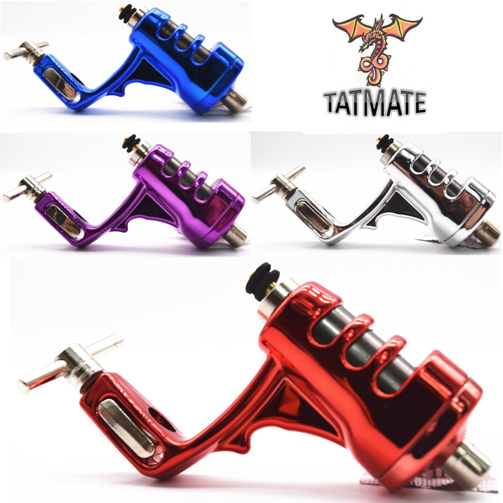 New Quiet Alloy Tattoo Rotary Gun Machine Lightweight for Lining and Shading RCA