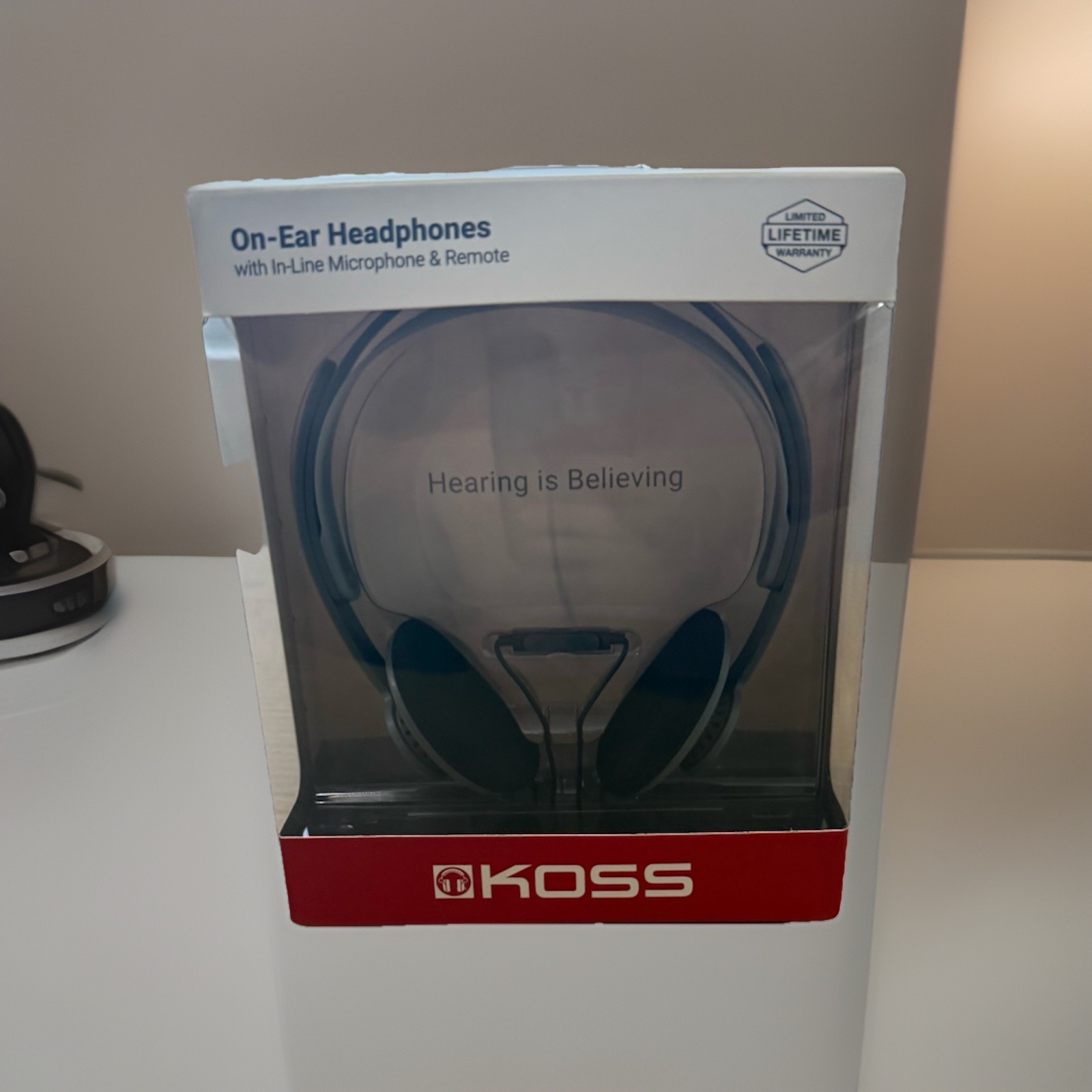 Koss | KPH30iK | Headphones | Wired | On-Ear | Microphone | New, Factory Sealed