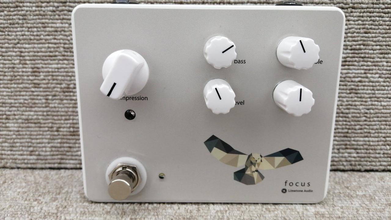 Limetone Audio Focus Compressor Effects Pedal Tested & Works 81246