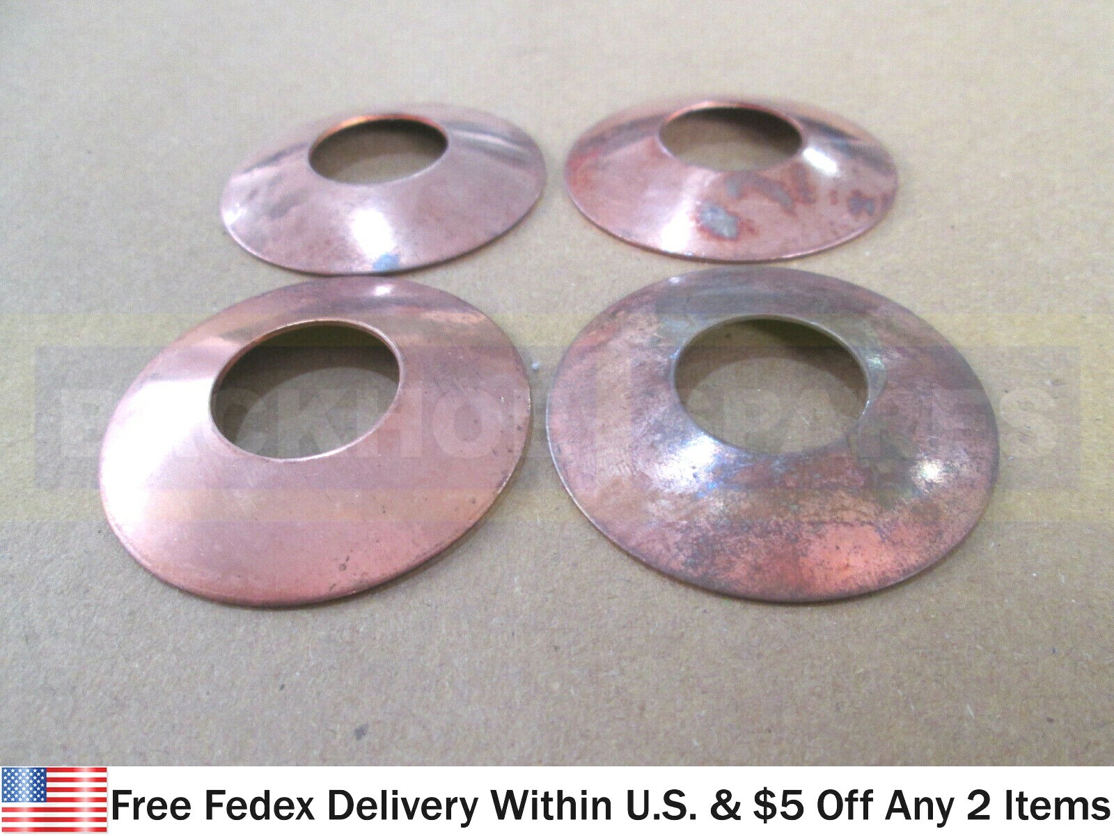 JCB PARTS - DIFF. GEAR SET THRUST WASHERS (PART NO. 808/00209 & 808/00210)