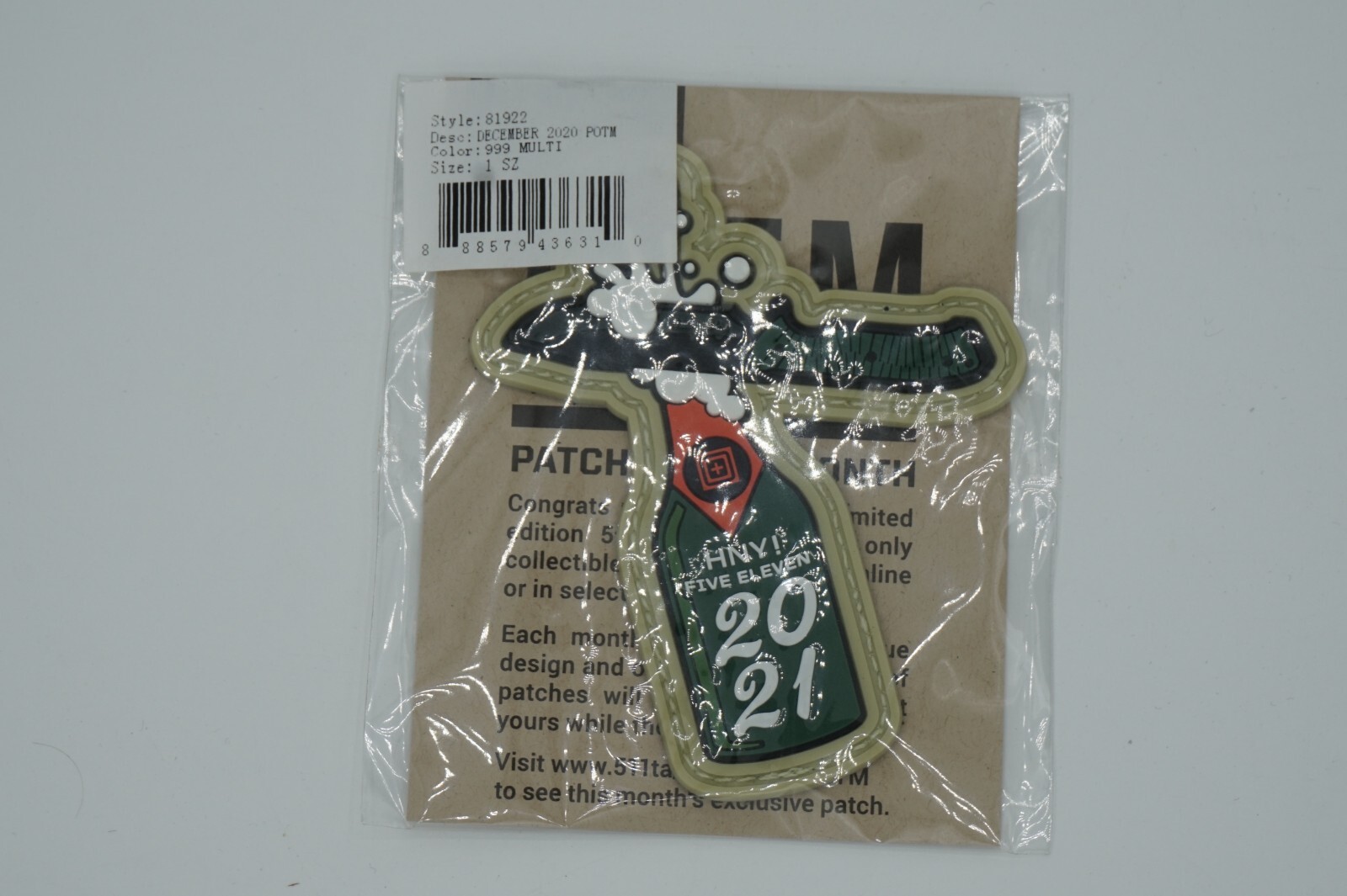 5.11 Tactical P.O.T.M. December 2020 Patch Style #81922 (196)