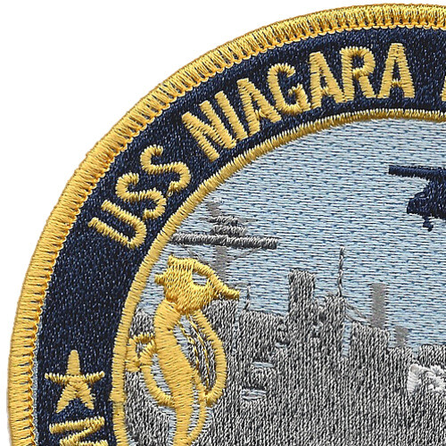 USS Niagara Falls AFS-3 Combat Stores Ship Patch