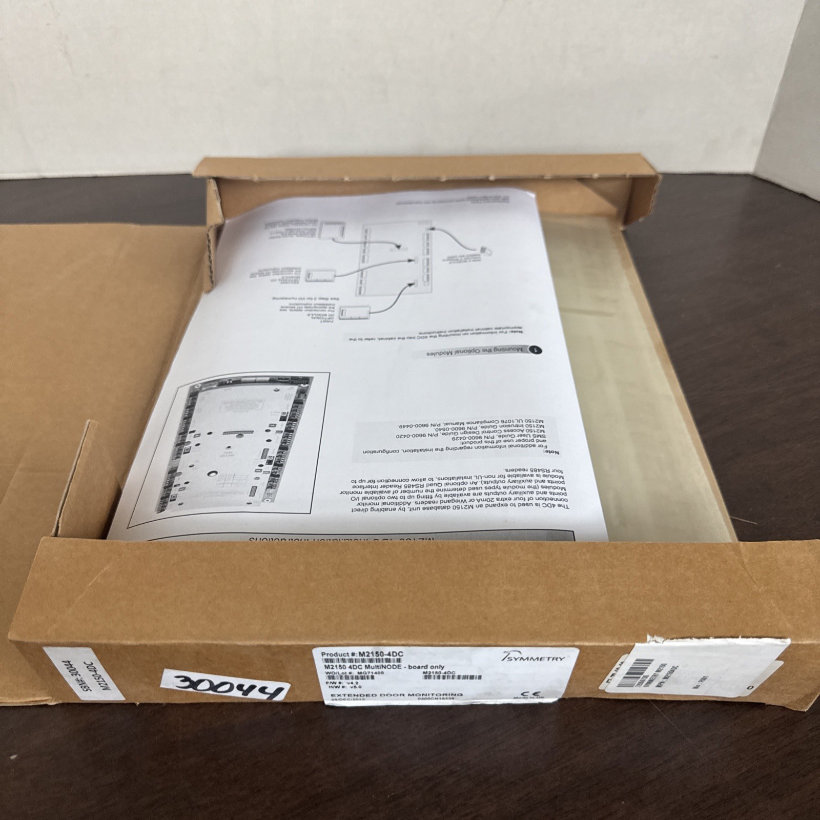 New AMAG Symmetry M2150-4DC MultiNODE 4 Reader Panel Board