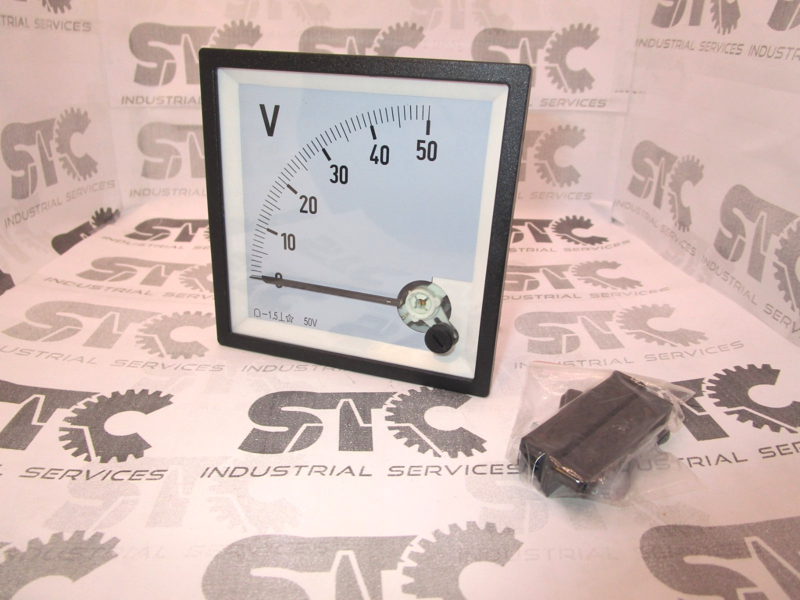 Voltage panel meter gauge DC-50V Andeli Voltmeter AM-96 Size 96x96 Fast Shipping