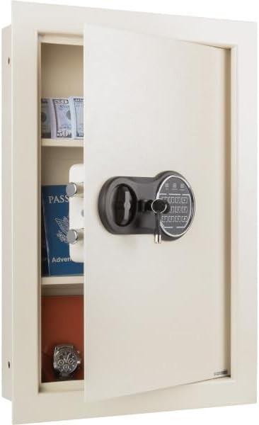InWall Safe by Paragon Safes 2 Manual Override Keys Home Office Valuable Storage