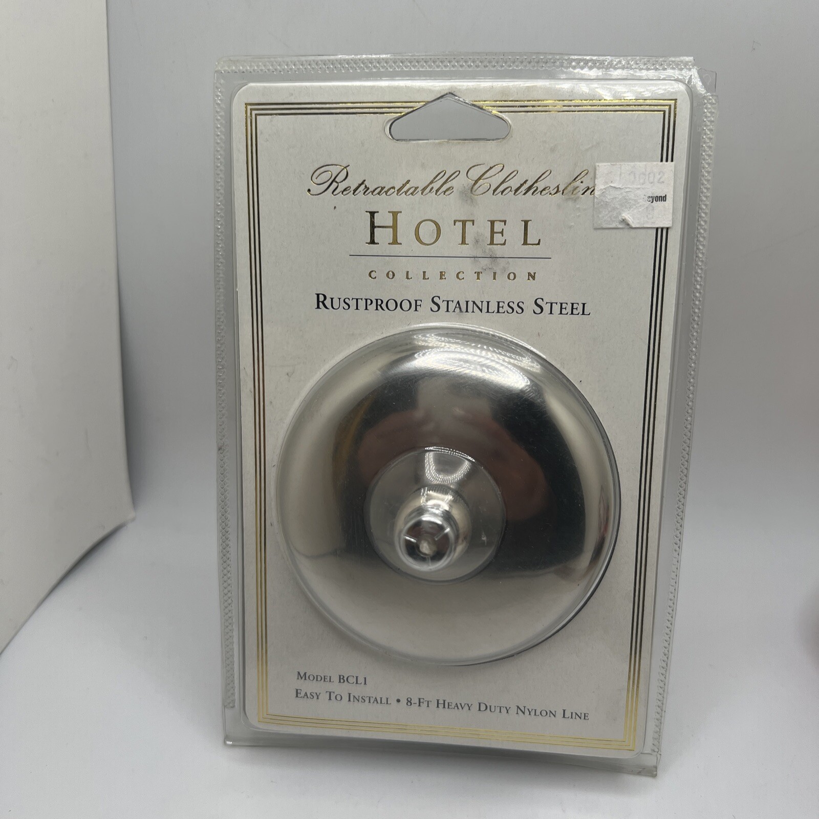 Retractable Clothesline Hotel Collection Rustproof Heavy Duty Nylon Line 8 ft