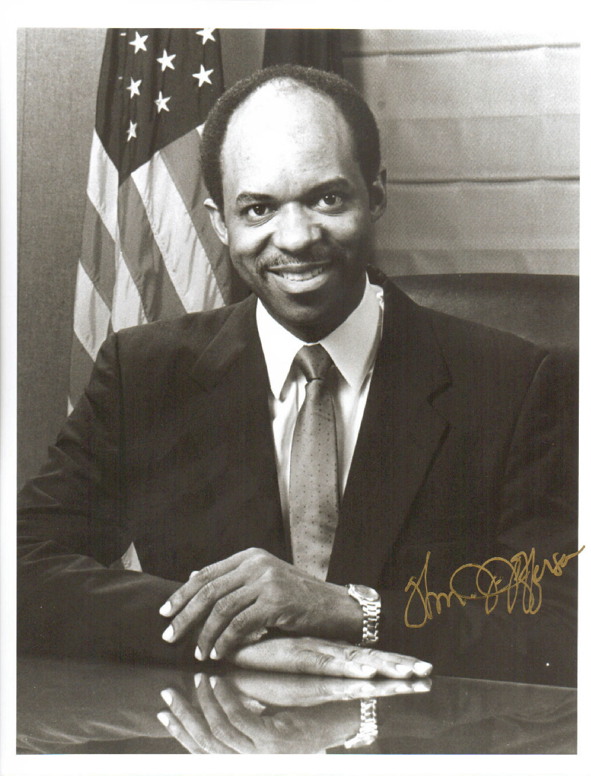 WILLIAM J. JEFFERSON - U.S. Representative (D-LA)(1996-2009) - Autograph Photo