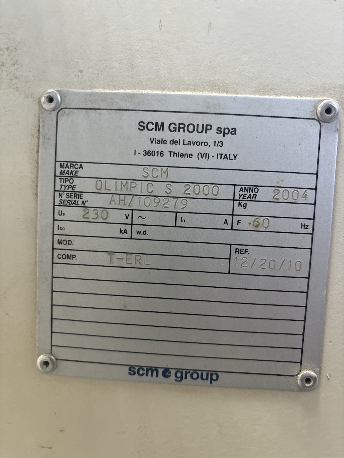 SCM Olimpic S200 Edgebander
