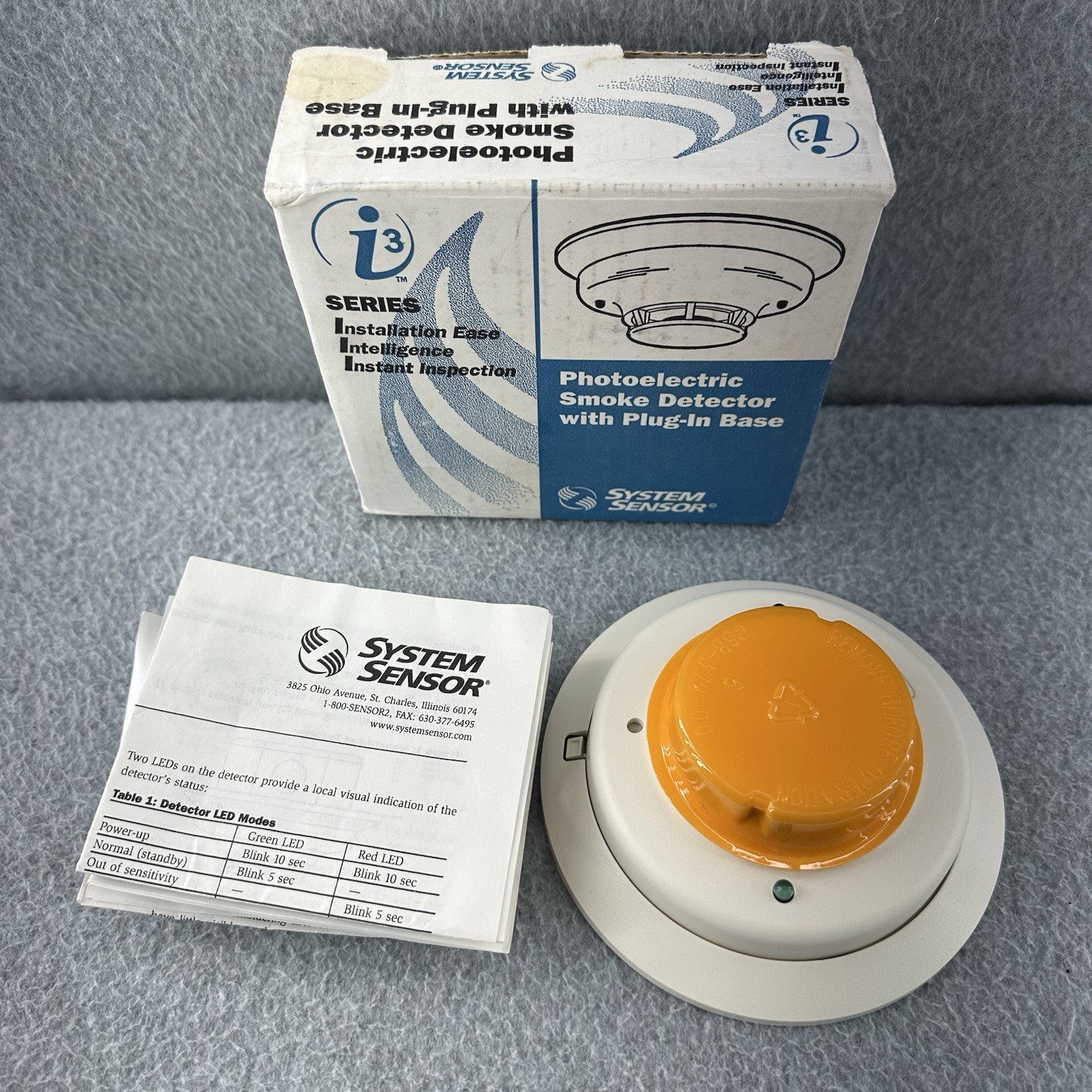 System Sensor 2W-B i3 Series 2-wire Photoelectric Smoke Detector New In Box