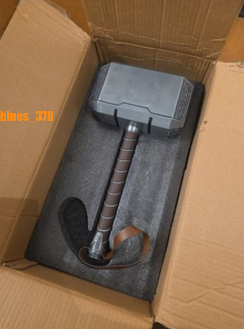 Full Metal CATTOYZ 1:1 The Avengers Thor Hammer Replica Props Mjolnir Gifts New