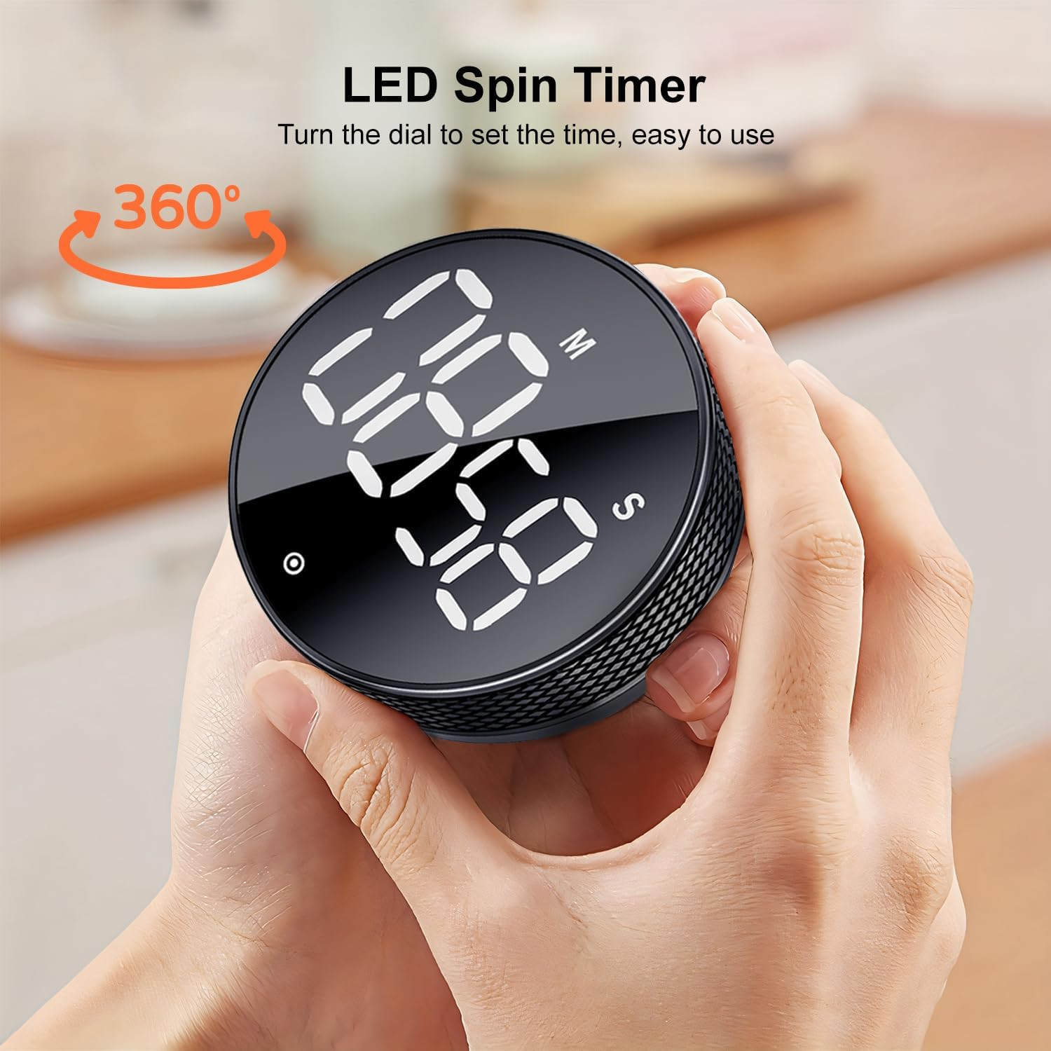 Bluesnail Kitchen Timer with LED Digital Display Smart Efficana for Home