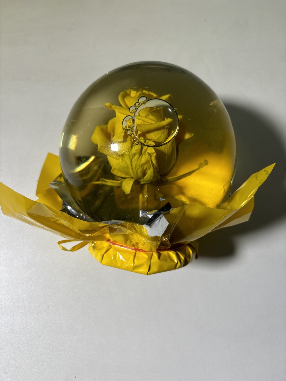 Flower Water Globe