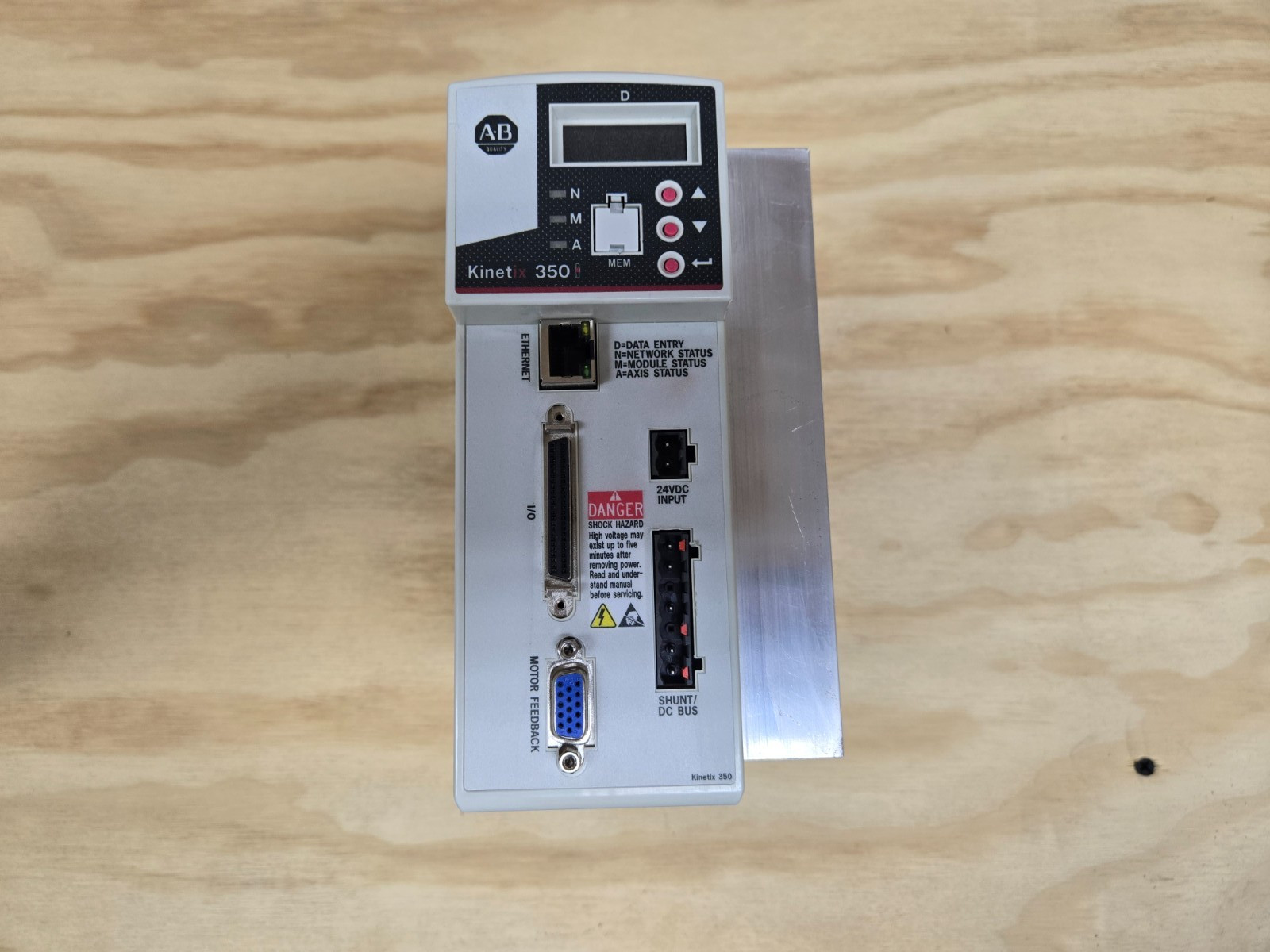 100% Tested Watch Video 2097-V34PR5-LM Allen Bradley Kinetix 350 Latest Firmware