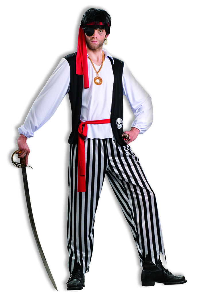 Pirate Matey Costume Adult Men Standard