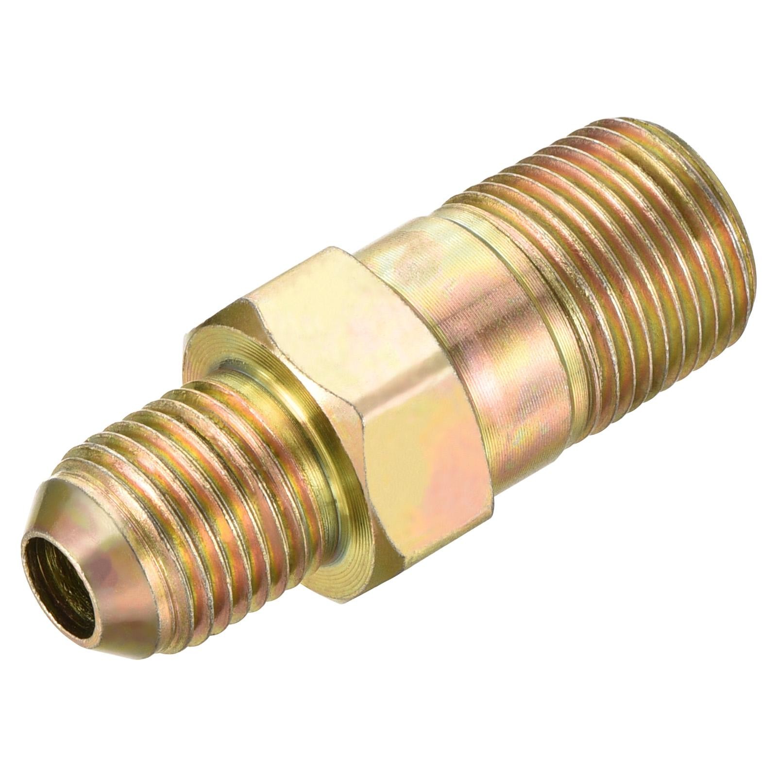 Extension Pipe Fitting 9/16"-18 UNF Male to 3/8 PT 50mm Hex Connector