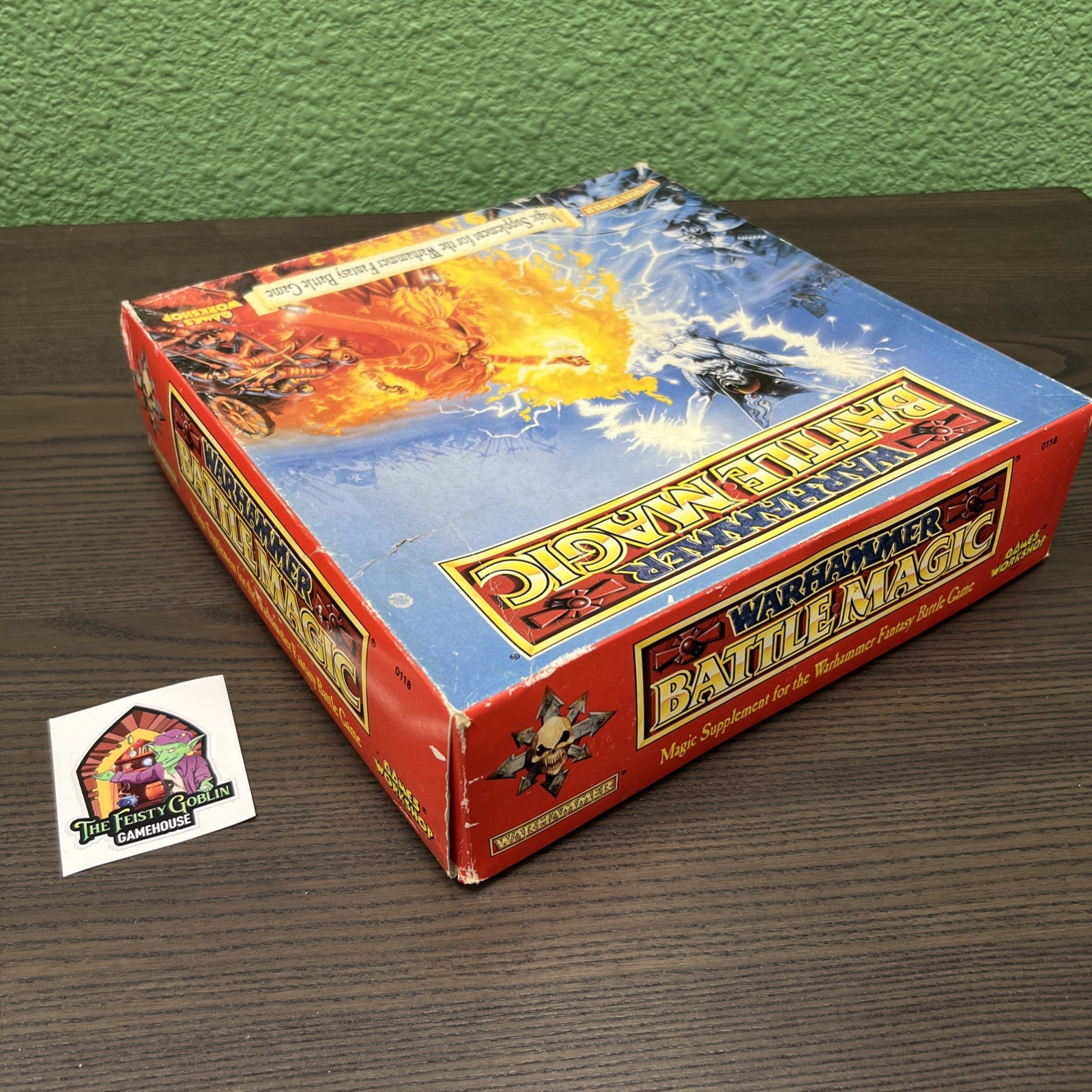 Battle Magic Warhammer Games Workshop Supplement 1992 Rulebook Spell Cards Magic