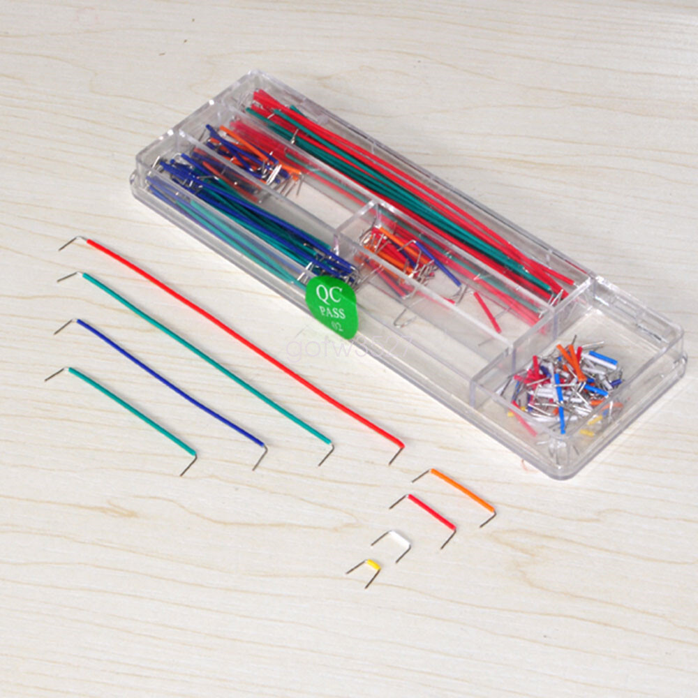 140pcs U Shape Solderless Breadboard Jumper Cable Wire Kit Shield