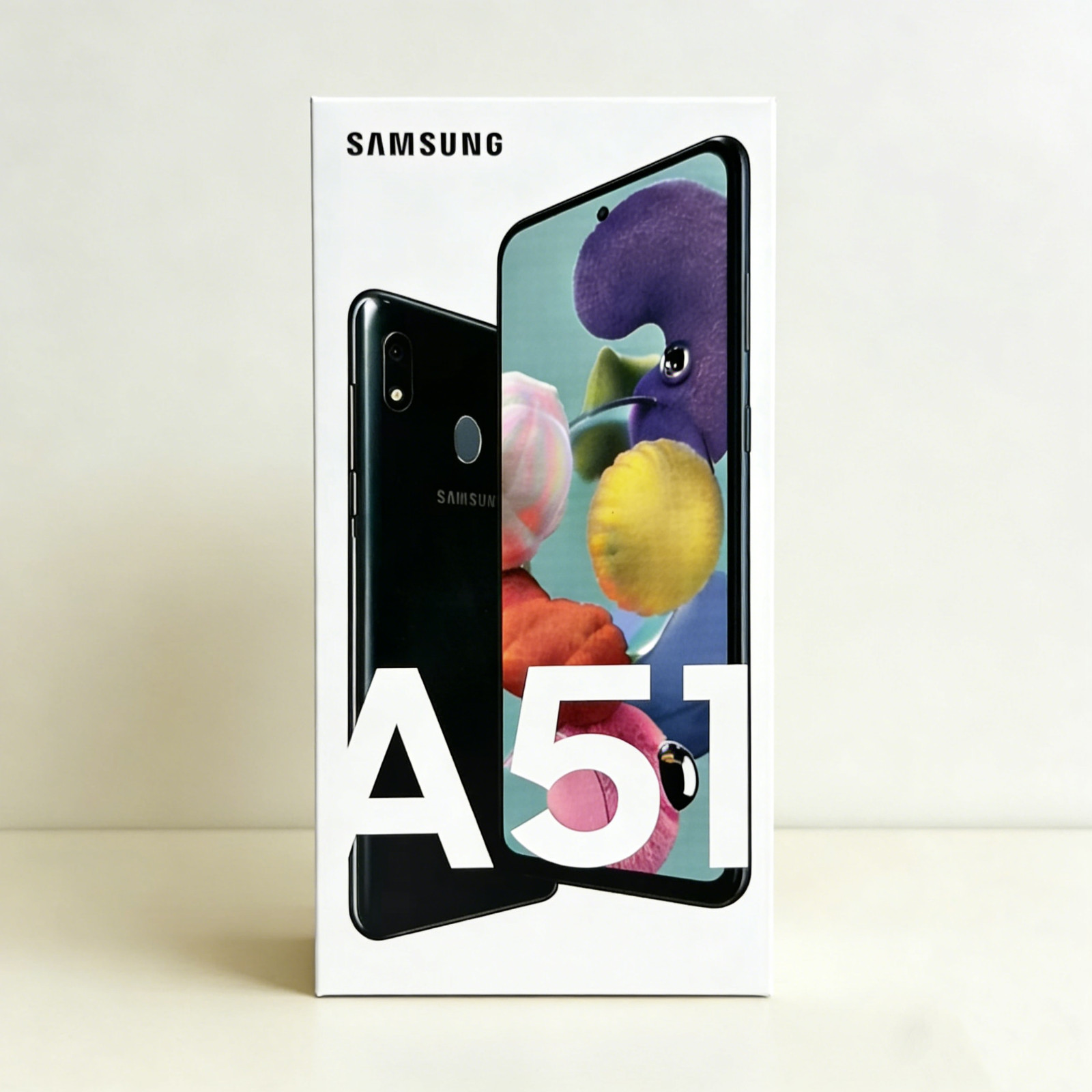 New Sealed Samsung Galaxy A51 4G 128GB Factory Unlocked Black Smartphone