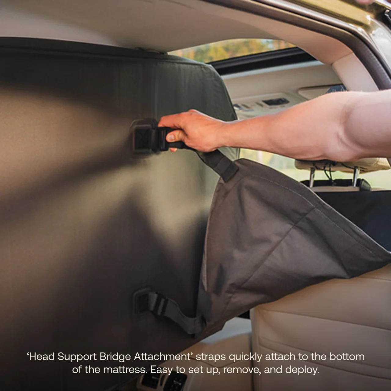 Luno AIR+FOAM PRO Vehicle Mattress Fits Jeep Wrangler JL 4-Door Models 2018+