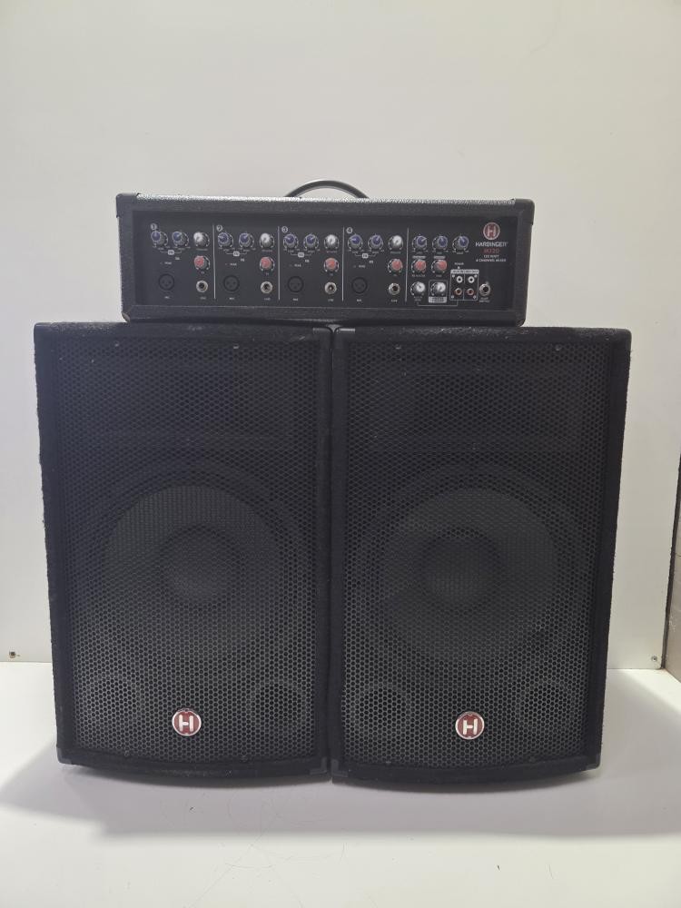 HARBINGER M120 W P/A SPEAKERS (P22013731)