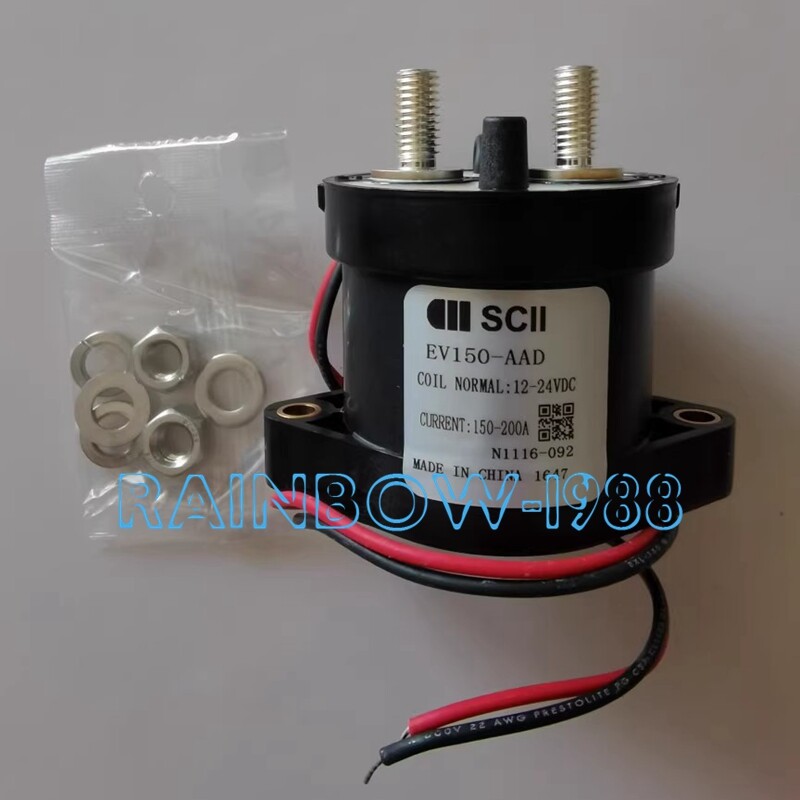 FOR SCll High Voltage DC Contact Relay EV150-AAD Coil 12-24VDC Contact 900V150A