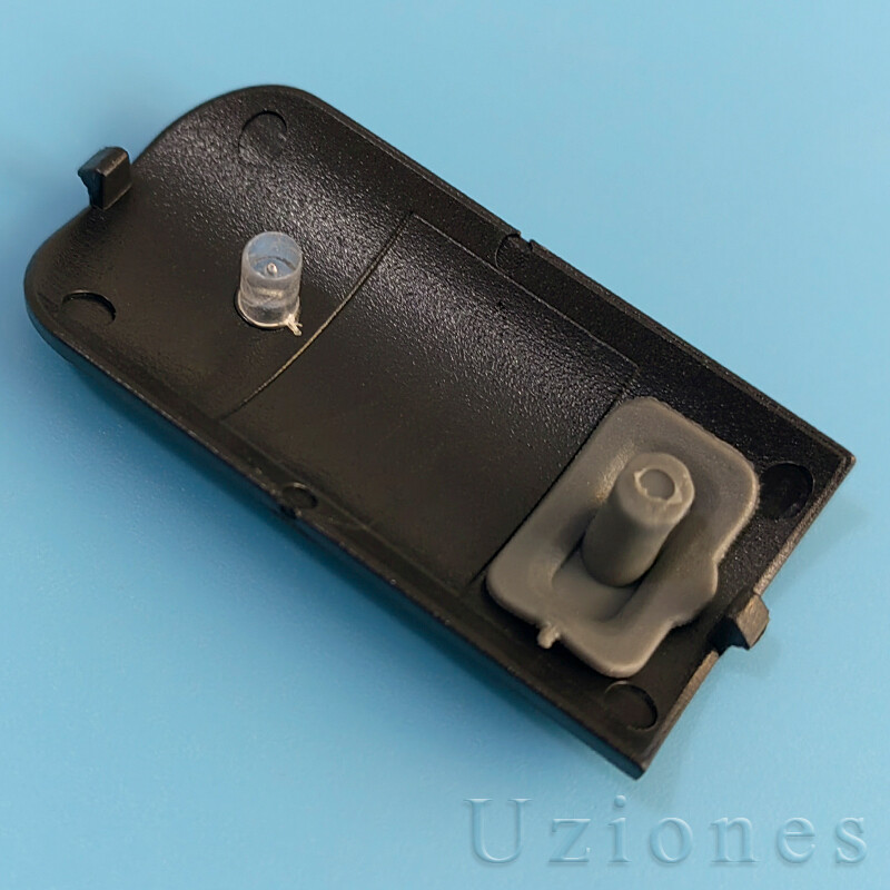 2X For Shure PGX2 Microphone Wireless Control Switch Bezel Cover Shell & Button