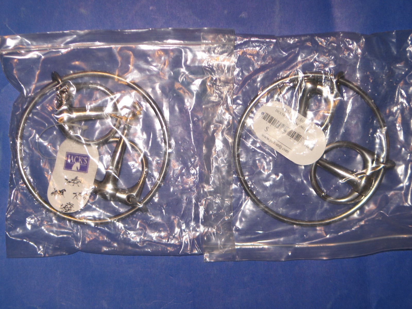 JACK'S  DEXTR  RING  RACING  BITS  #25417-4-3/4  TWO  NEW