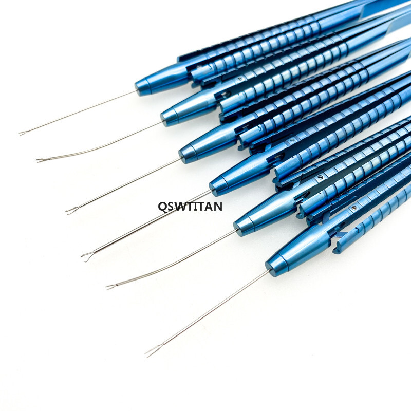 Capsulorhexis Forceps Ophthalmic Gripping Forceps Titanium Surgical Instruments