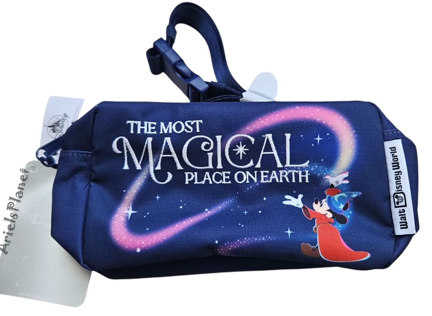 Disney Parks Mickey Mouse Sorcerer Fantasia Fanny Pack Waist Bag