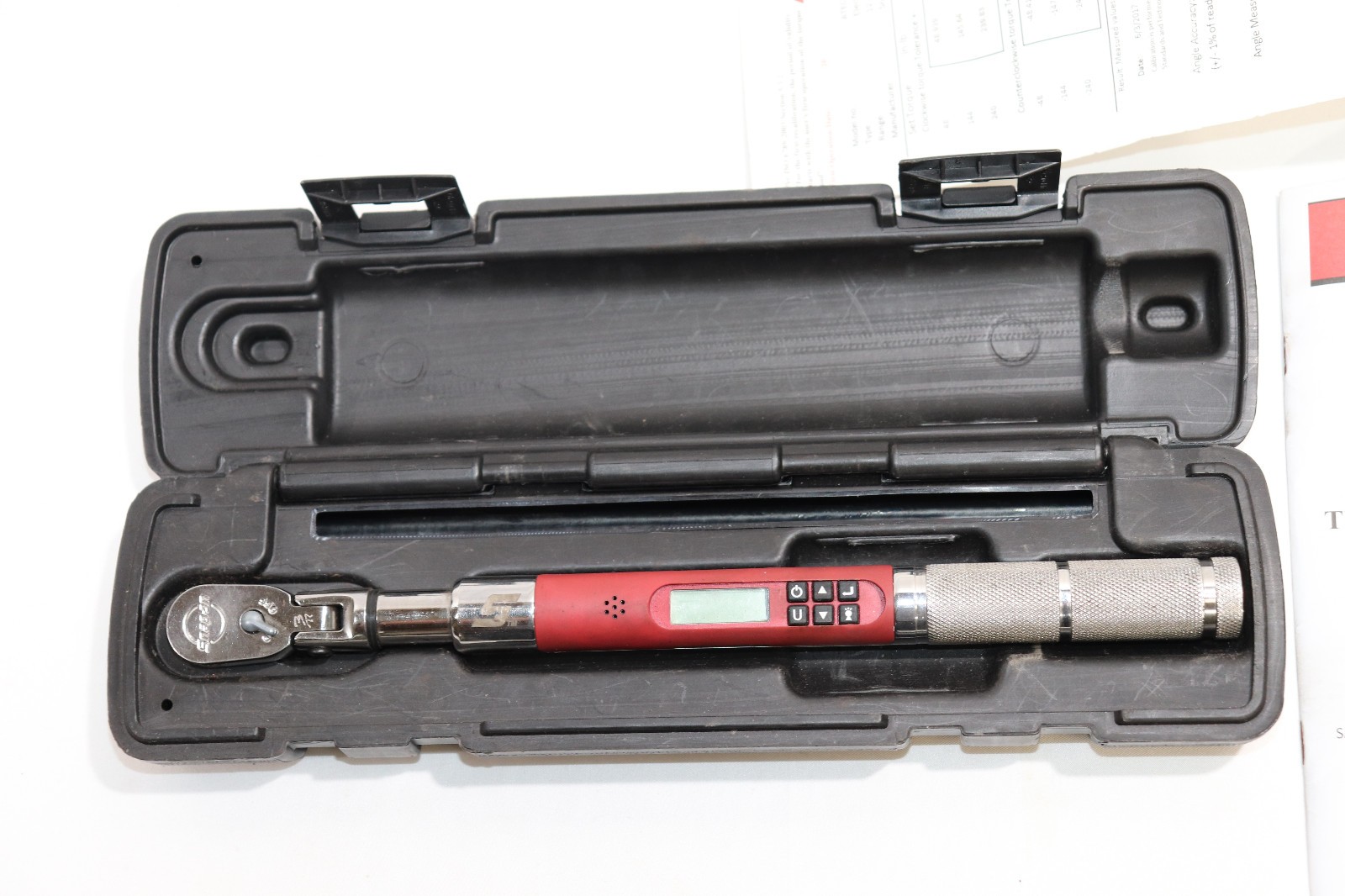 Snap-On Electronic Torque-Angle Wrench 1/4" ATECH1FS240