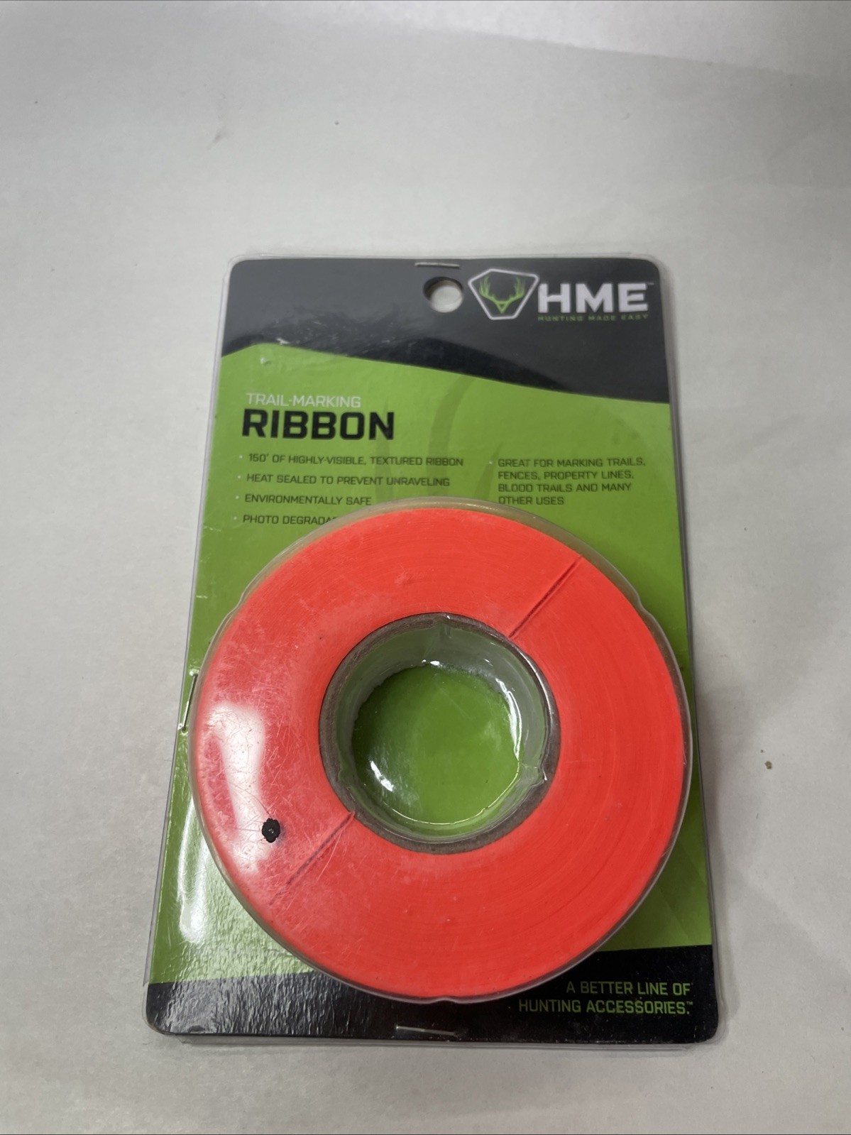 HME Products Trail Marker Ribbon Orange 150' Roll TMR #00407
