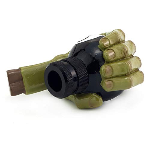 MT Gear Shifter Handle, Car Shift Stick Knob Devil Hand Griping Black Green