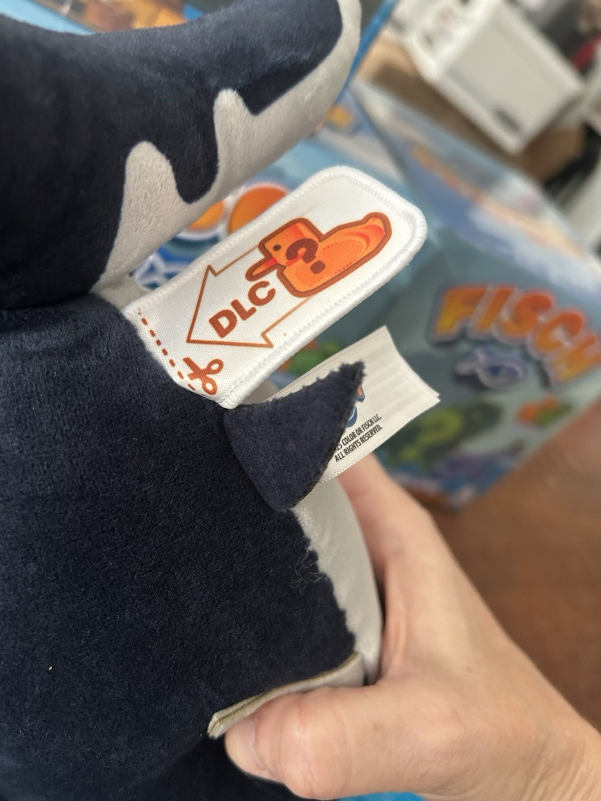 Fisch Deluxe Plush & DLC Included Megalodon Fish Plush