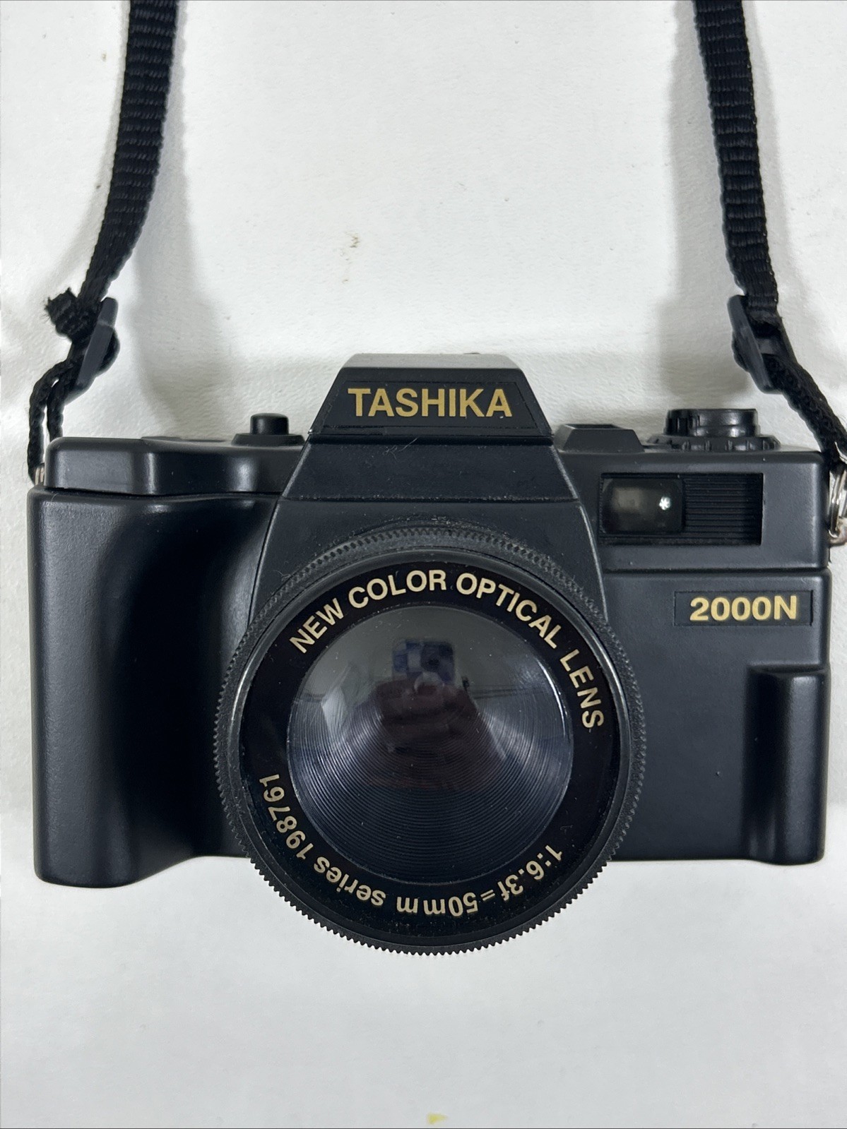 Tashika 2000N 35mm SLR Film Camera Black Manual Focus