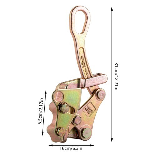 3 Ton Wire Rope Haven Grip Hand Pulling Puller Hand Alloy Cable Pull Tool Steel