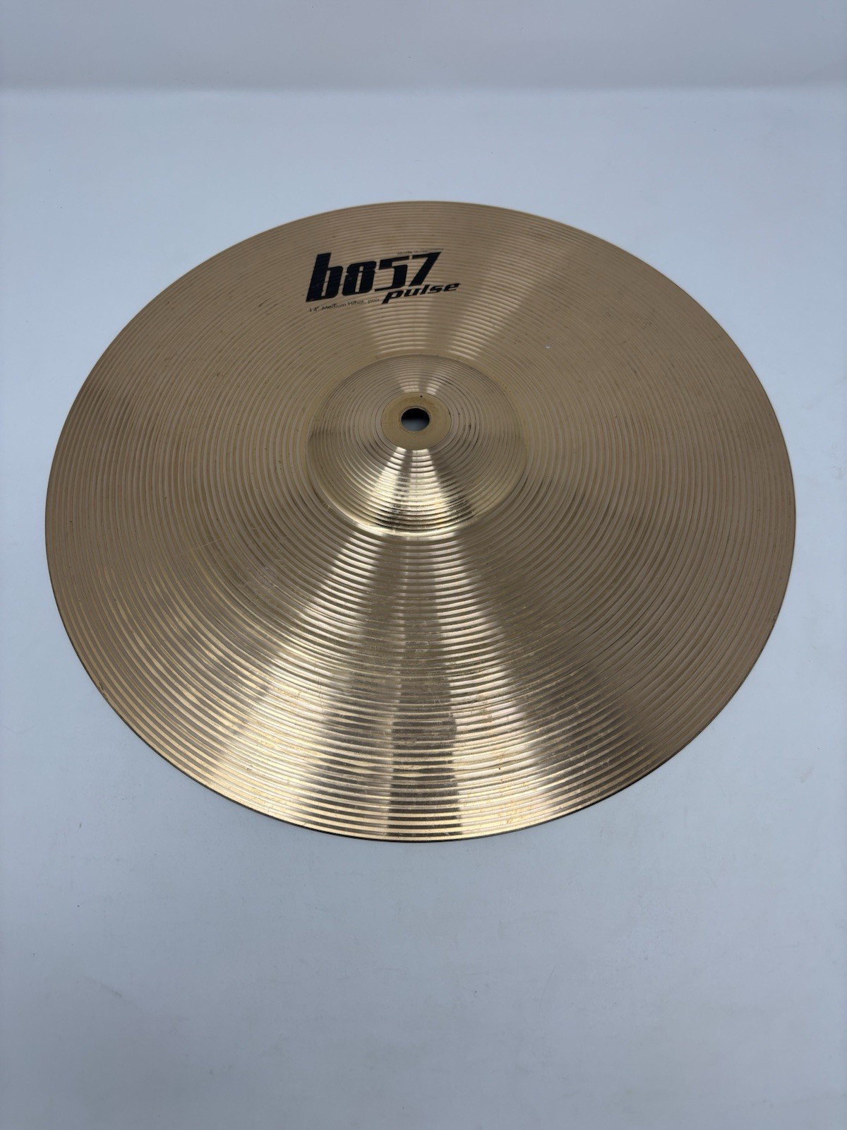 PULSE  14" MEDIUM HIHAT TOP & BOTTOM CYMBALS / MADE IN GERMANY