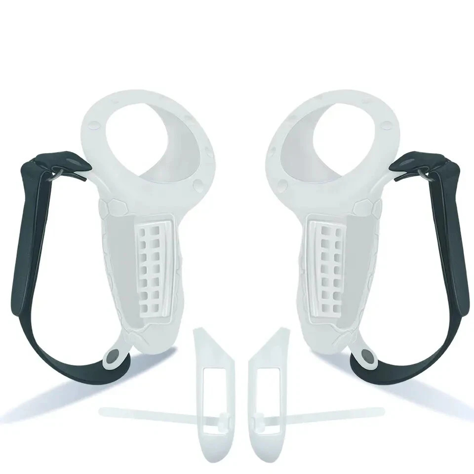 Meta Quest Controller Protective cover Handle Grip Silicone White