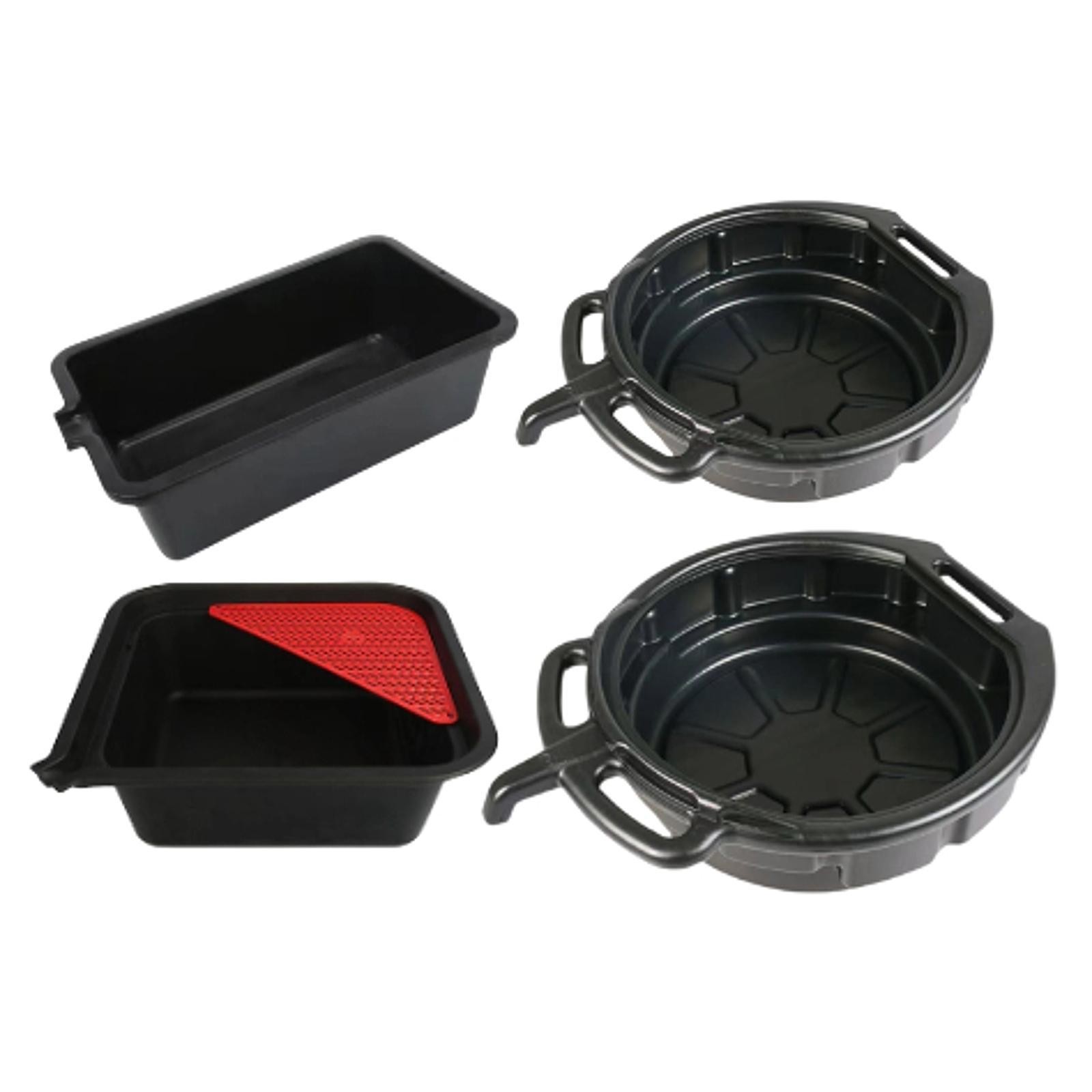 Oil Drain Pan Oil Drip Pan Avoids Spill Leakproof Garage Tool Repairing
