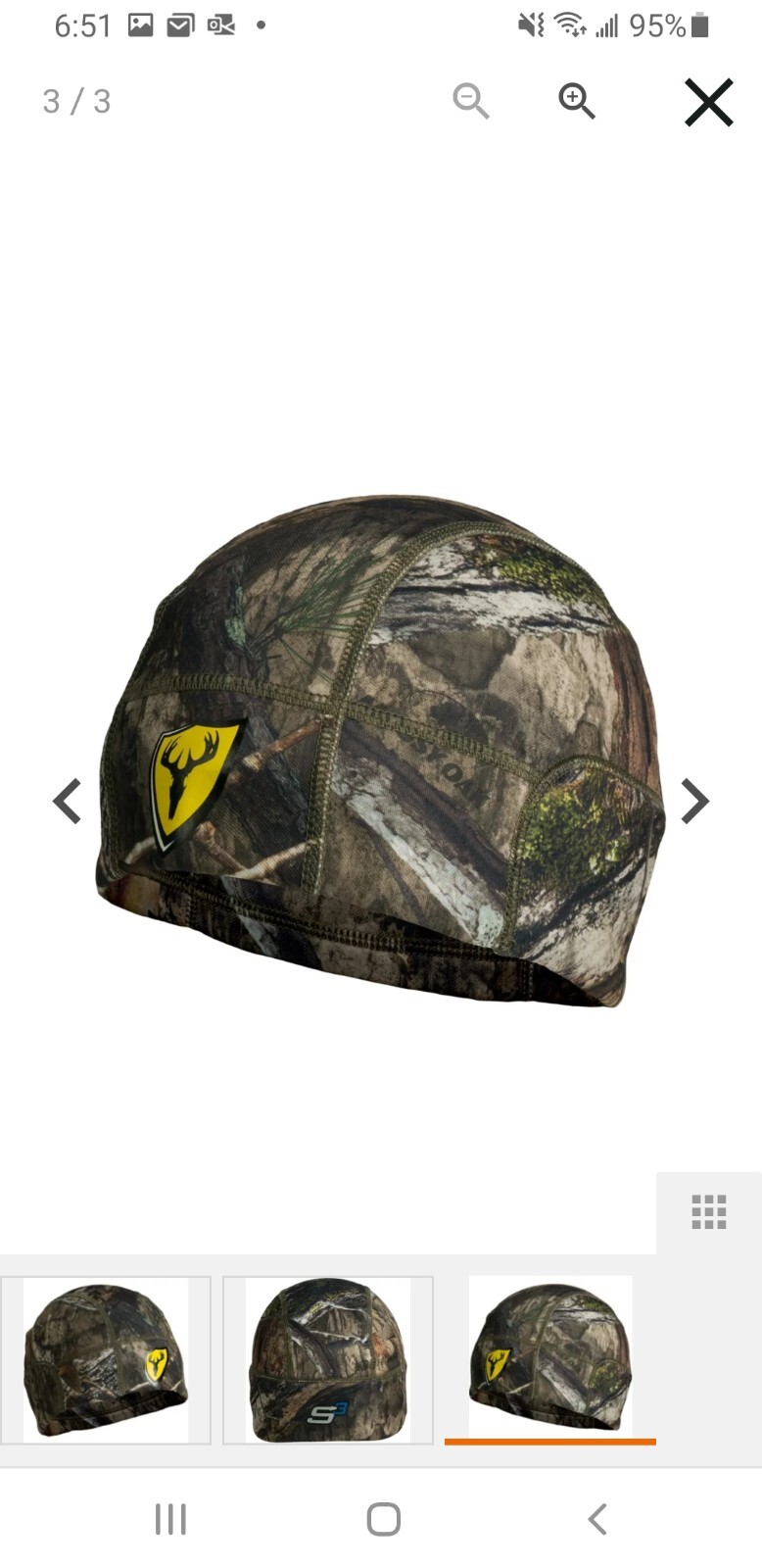 BLOCKER OUTDOORS SKULL CAP SHIELD SERIES MO COUNTRY DNA S3 OSFM   NWT