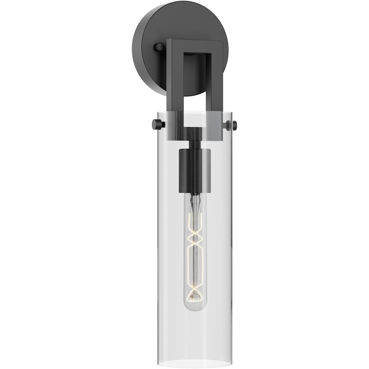 AFX Inc. HOUS0517MBBK Houston 1 Light 4.5 inch Black ADA Wall Sconce Wall Light