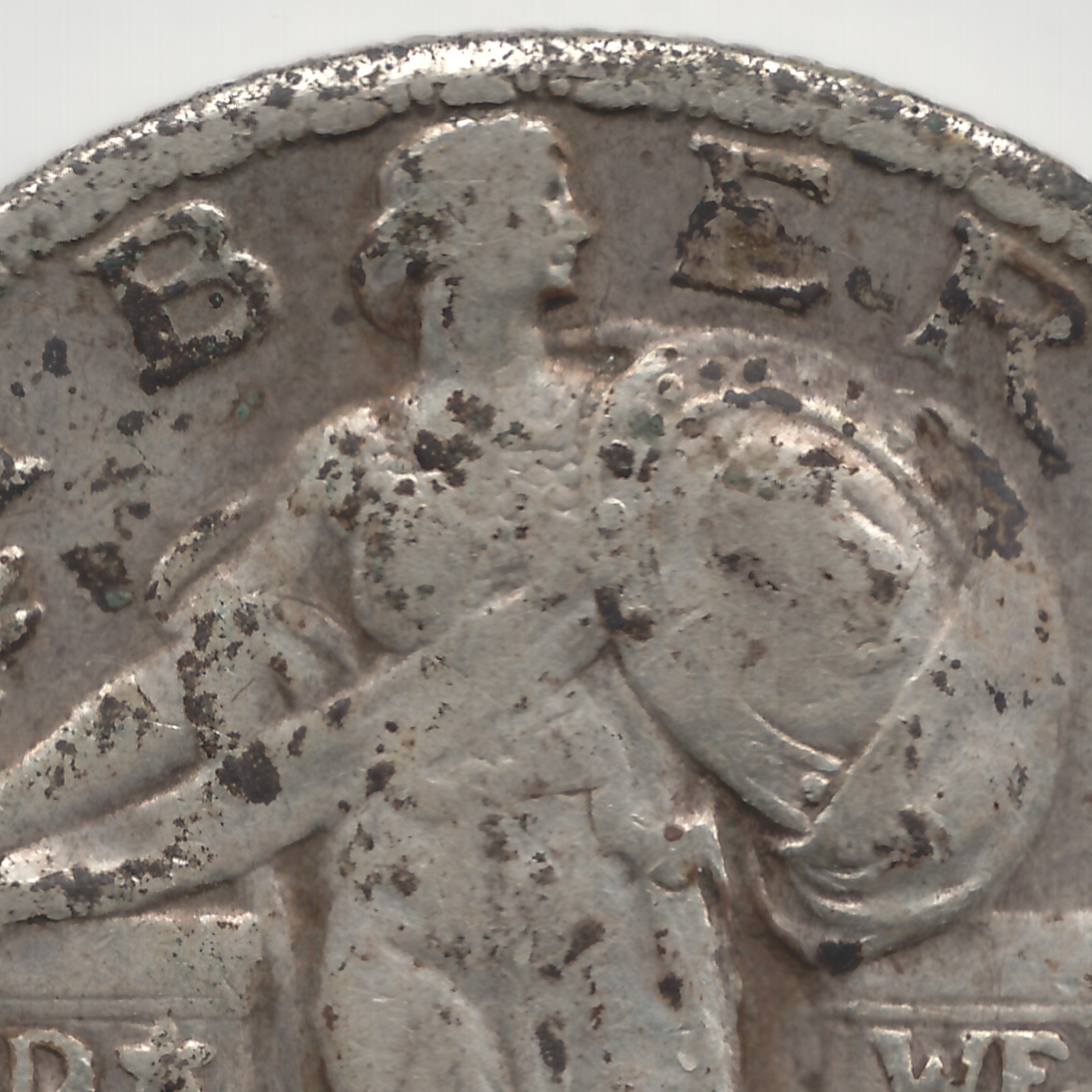 1928 S Standing Liberty Quarter, VF-VF+