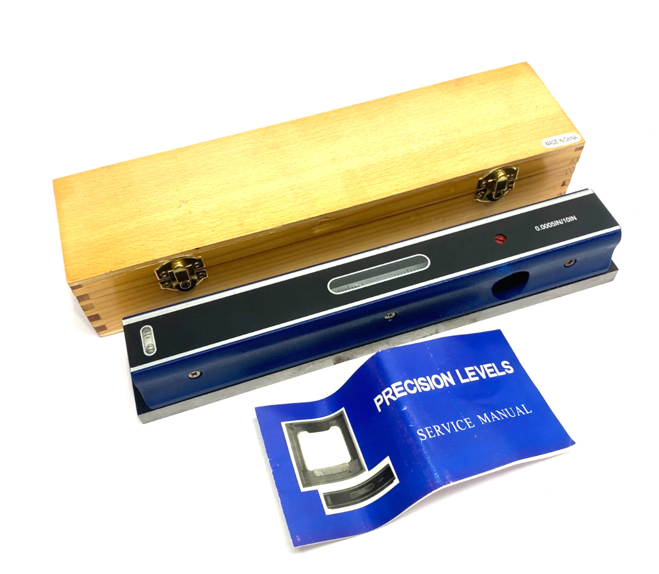 12" Precision Master Level, Bar Level, 0.0005"/10" Accuracy