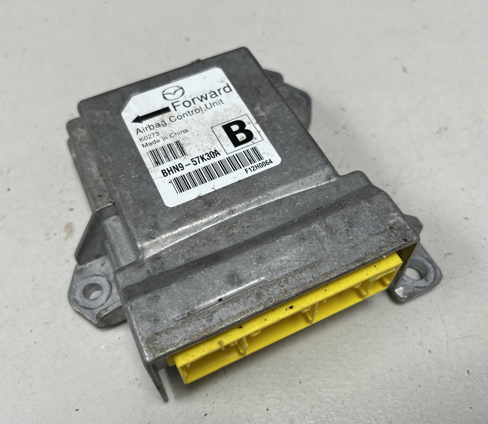 2014-2016 Mazda 3 Bag Control Module BHN9-57K30A Clean No Crash Data!