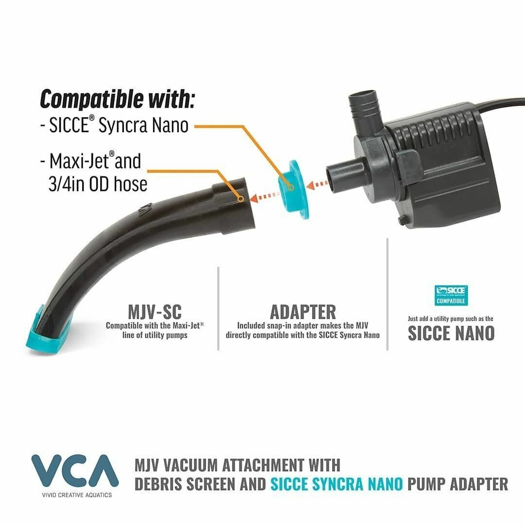 MJV-SC - SICCE Syncra Nano Compatible Vacuum Attachment - VCA