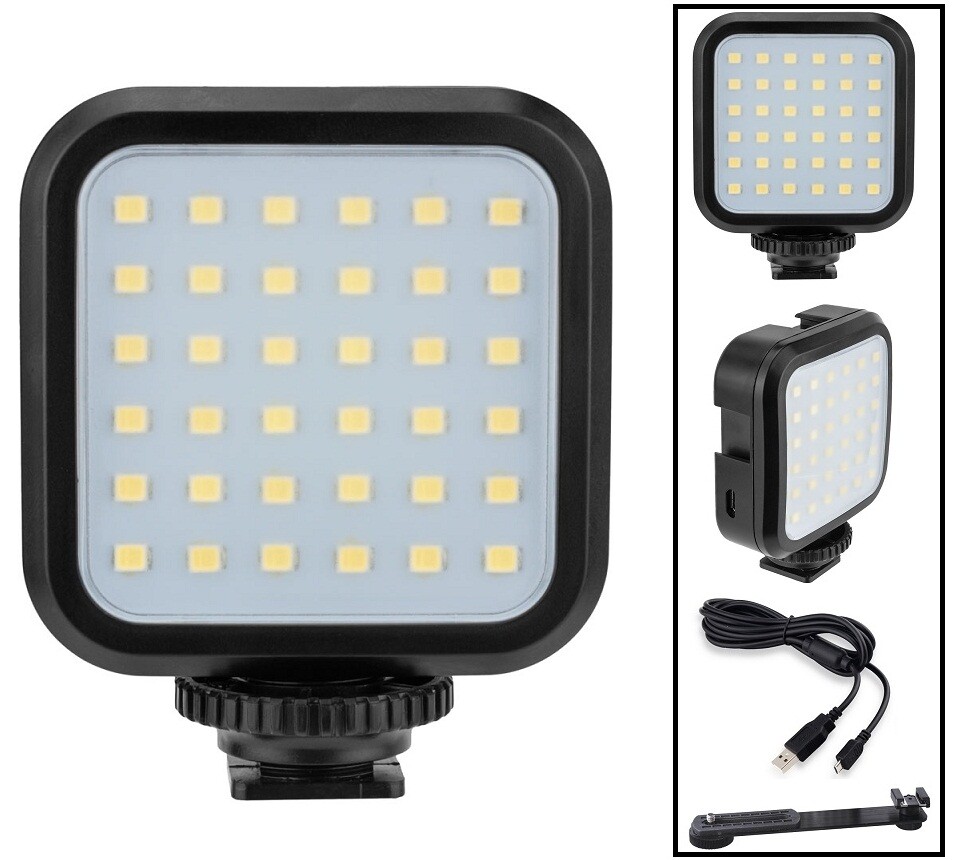 LED VIDEO LIGHT FOR SONY HDR-CX115e HDR-CX116e