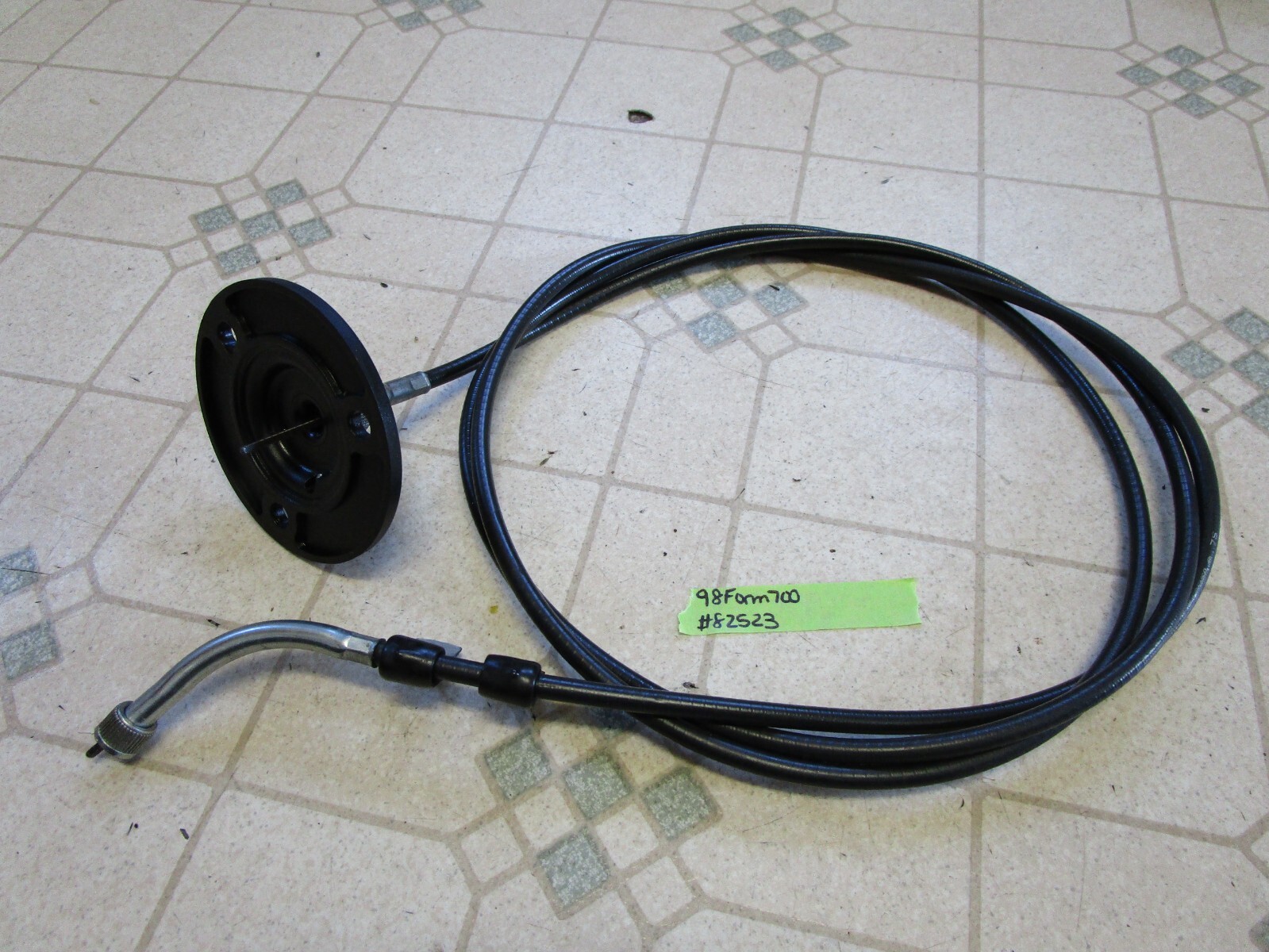 98 Ski Doo Formula III 700 Snowmobile Speedometer Cable & Drive Housing