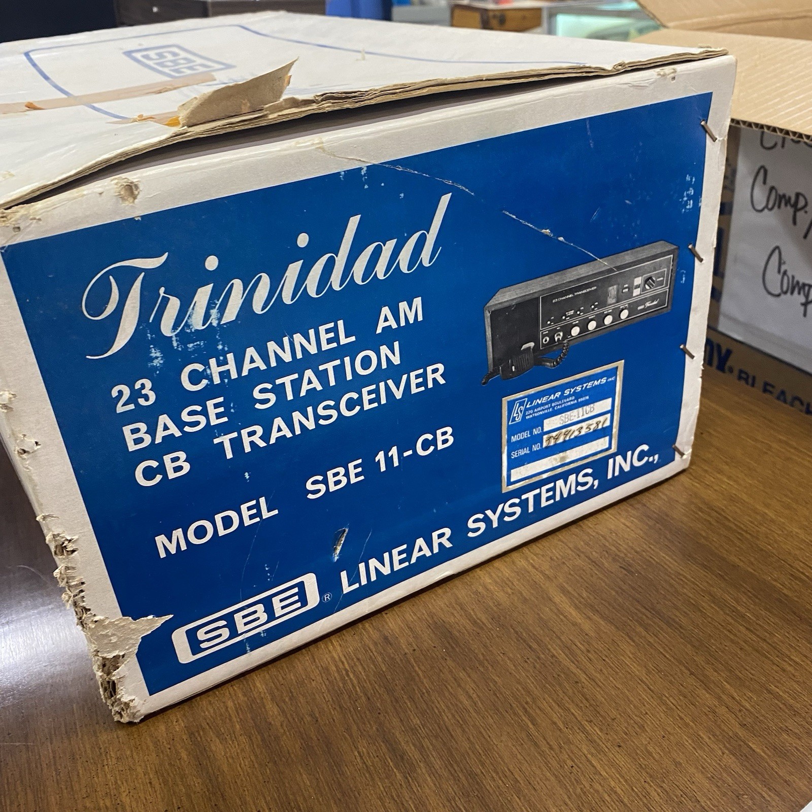 SBE Trinidad SBE-11CB 23 Channel AM-CB Transceiver Clean With Box